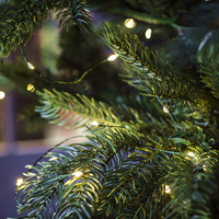 100M girlanda żarówkowa LED Lights Fairy zielony przewód oświetlenie świąteczne zewnętrzne girlanda na choinkę na nowy rok Street Home dekoracja na przyjęcie ślubne 3